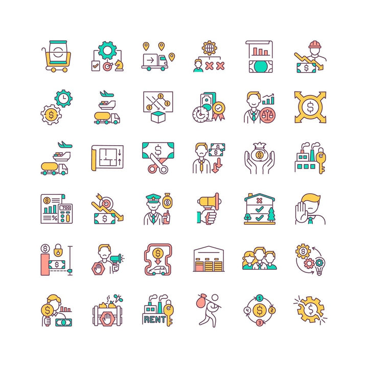 Business icons bundle