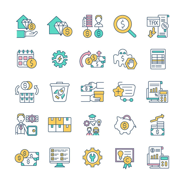 Business icons bundle