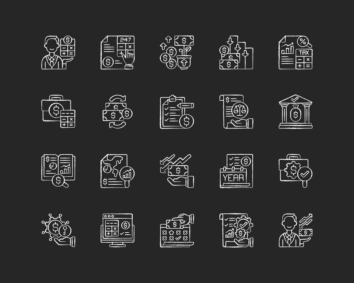 Business icons bundle