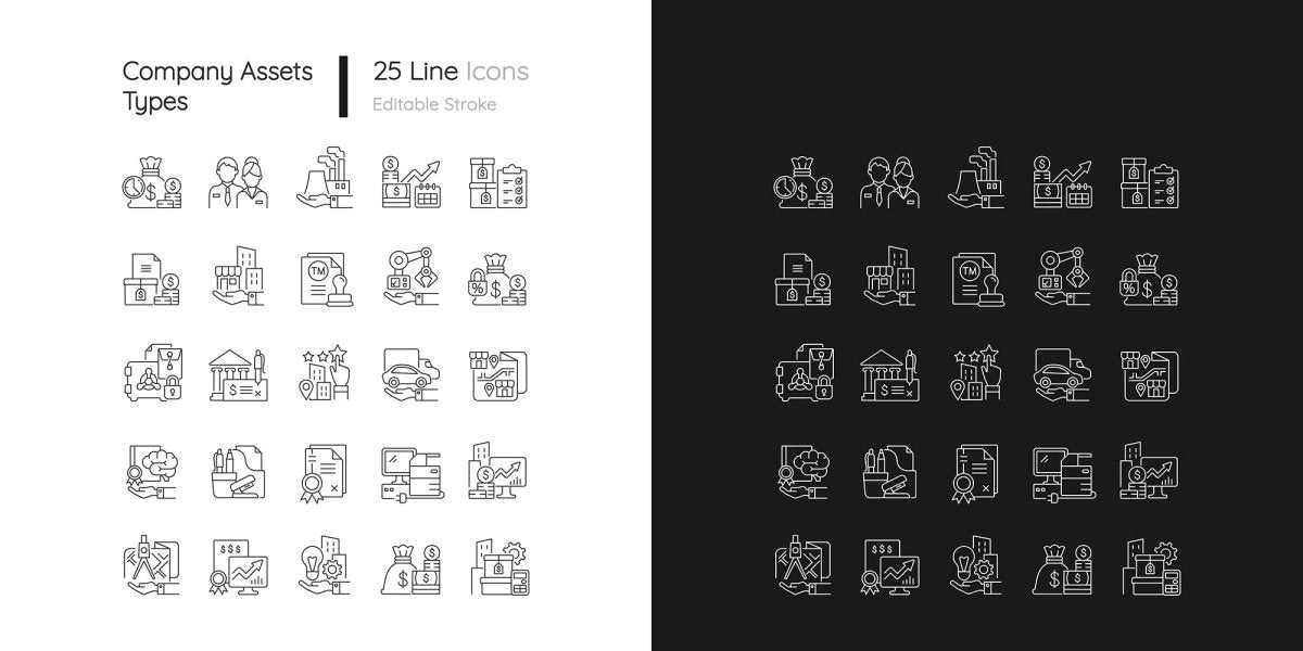 Business icons bundle