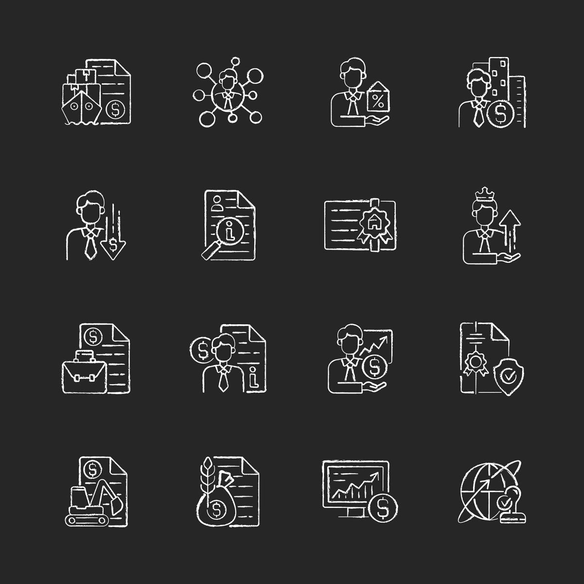 Business icons bundle