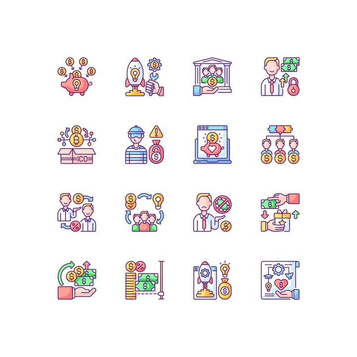 Business icons bundle