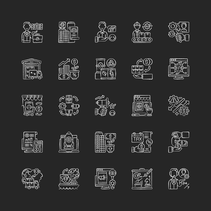 Business icons bundle