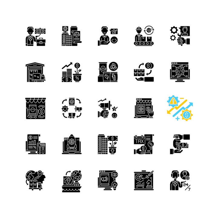 Business icons bundle