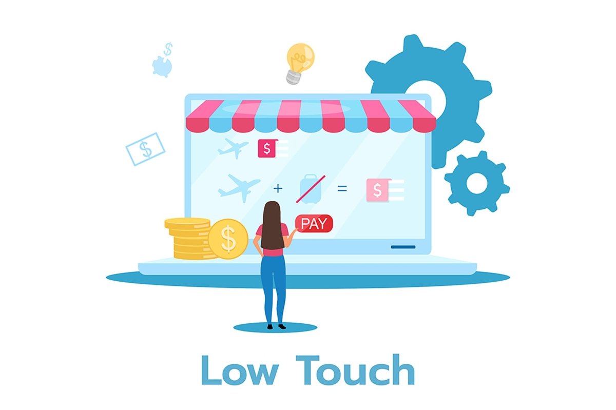 Business model flat vector illustrations set