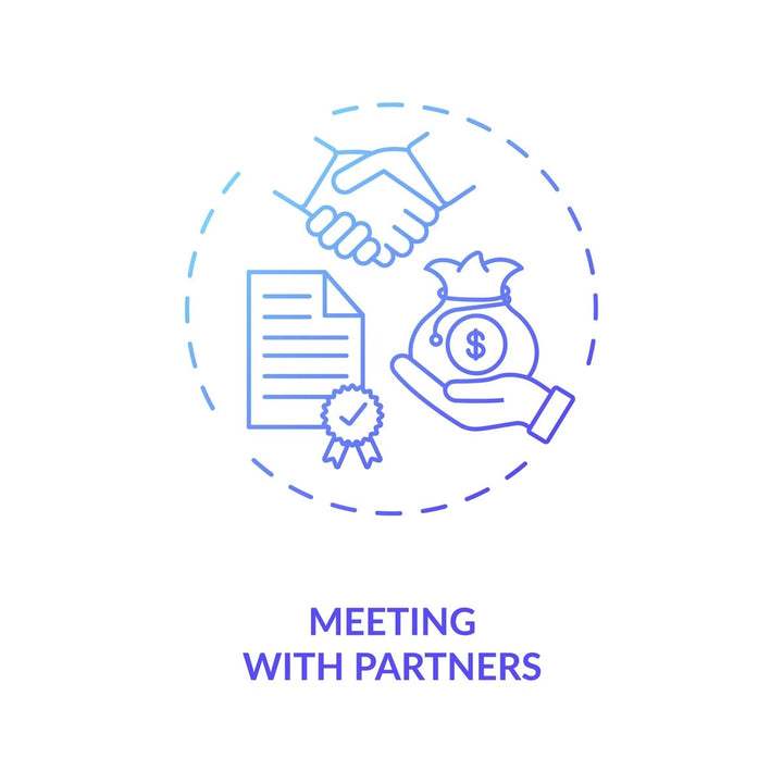 Business travel during coronavirus pandemic concept icons bundle