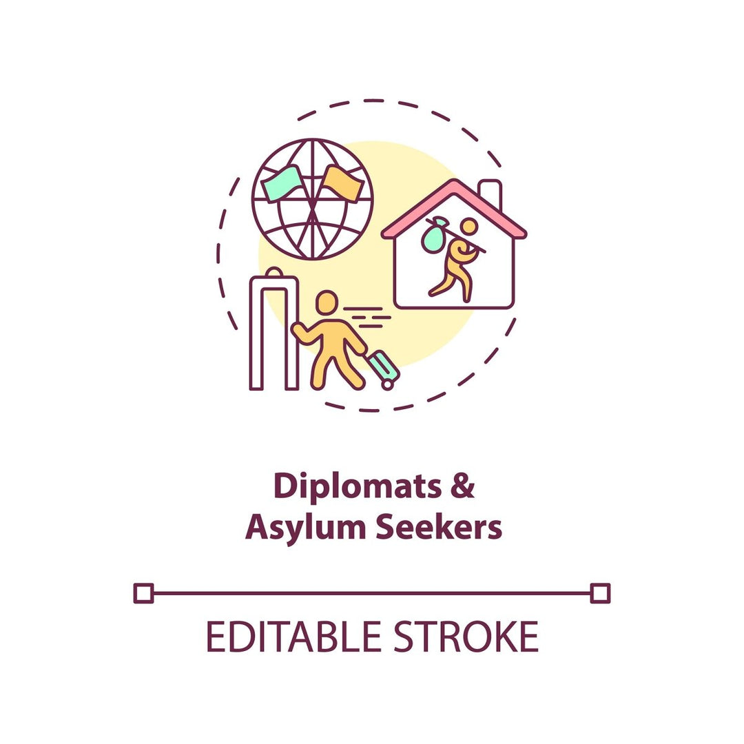 Business travel during coronavirus pandemic concept icons bundle