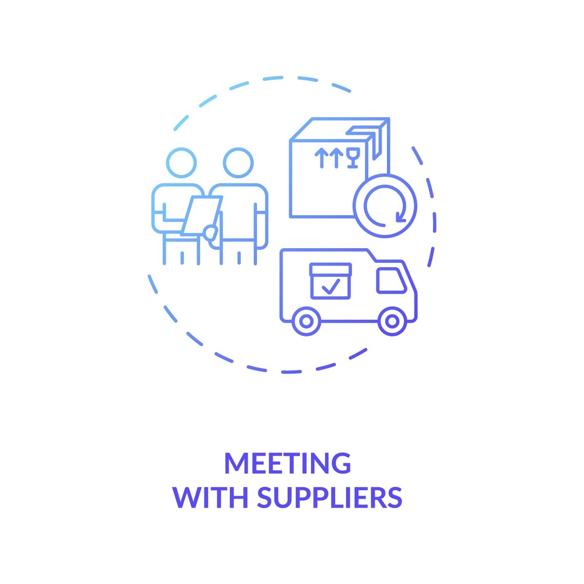 Business travel during coronavirus pandemic concept icons bundle