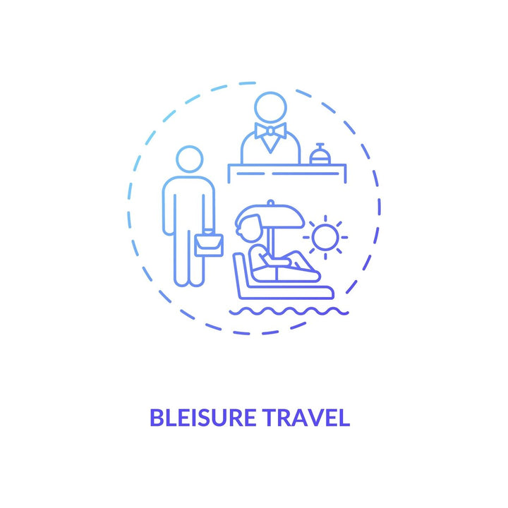 Business travel during coronavirus pandemic concept icons bundle