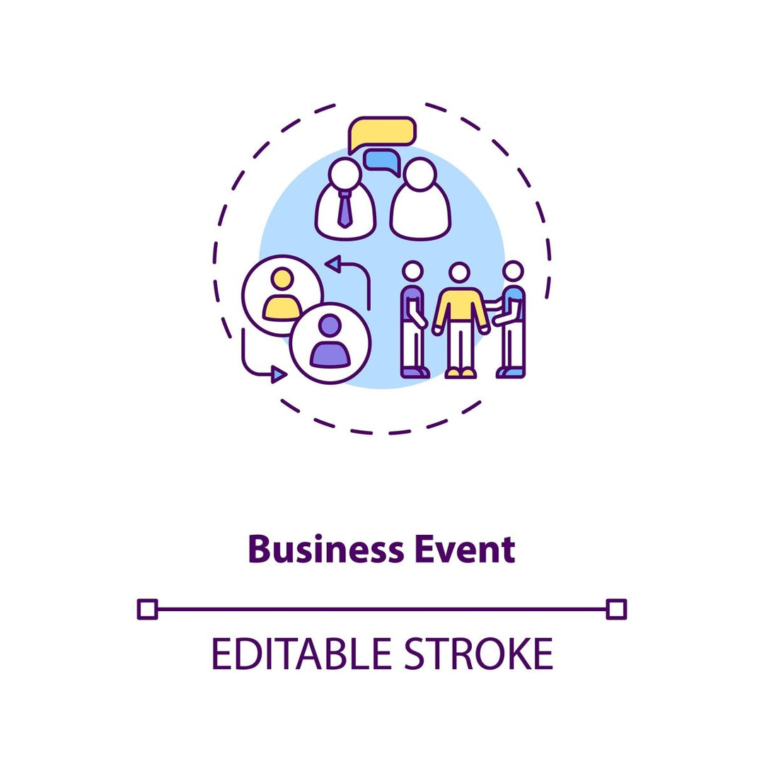 Business travel during coronavirus pandemic concept icons bundle