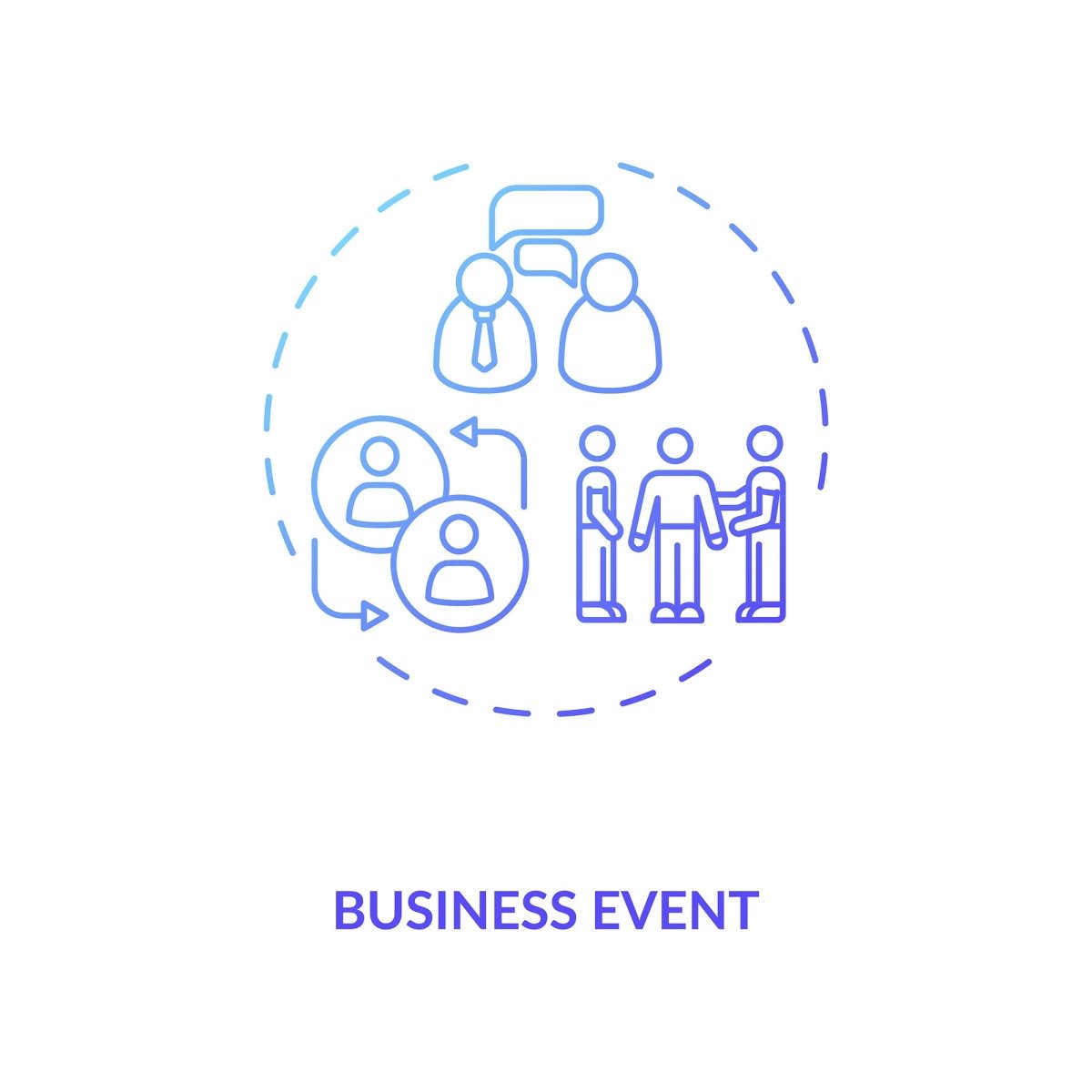 Business travel during coronavirus pandemic concept icons bundle