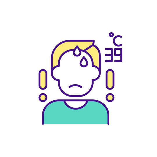 Buying medicine online RGB color icons set
