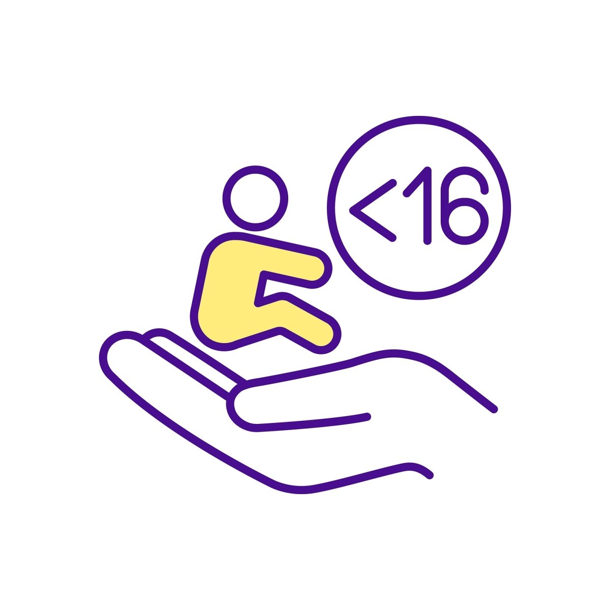 Buying medicine online RGB color icons set