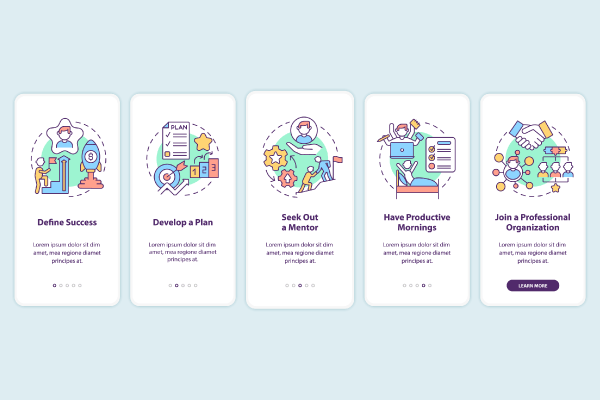 Career Advancement App Page Bundle