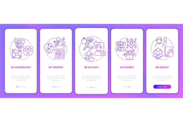 Career Development App Page Bundle