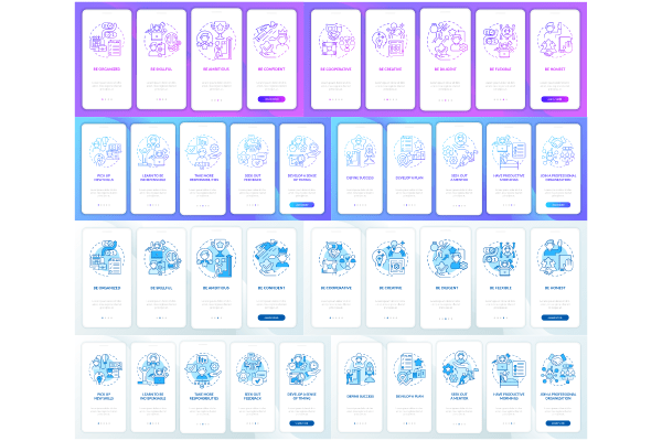 Career Development App Page Bundle