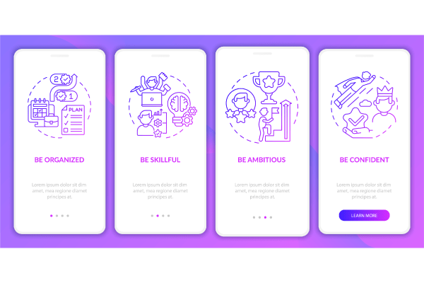 Career Development App Page Bundle