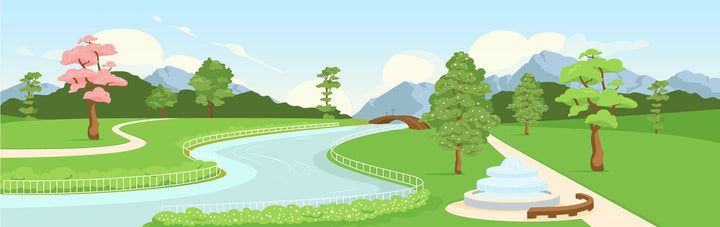 Cartoon landscapes bundle