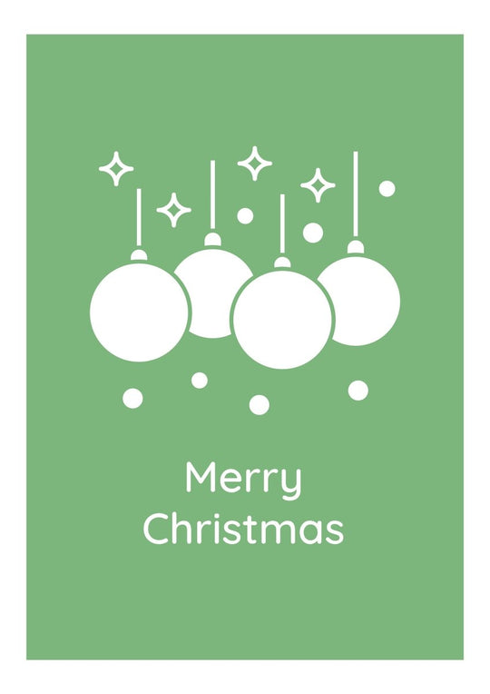 Celebrate Christmas eve greeting cards with glyph icon element set