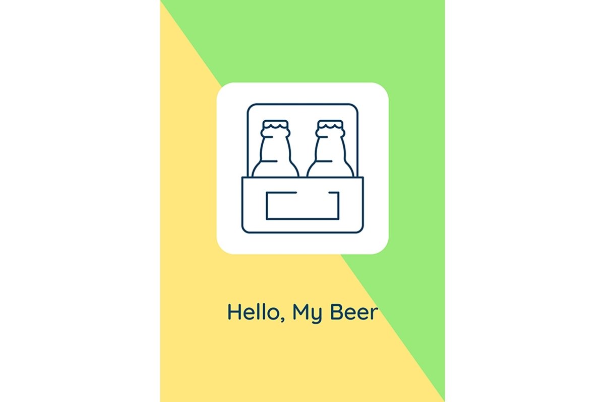 Celebrate food day worldwide postcards with linear glyph icon set