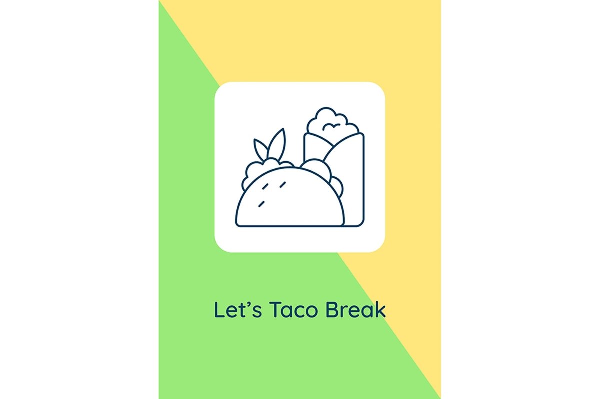 Celebrate food day worldwide postcards with linear glyph icon set