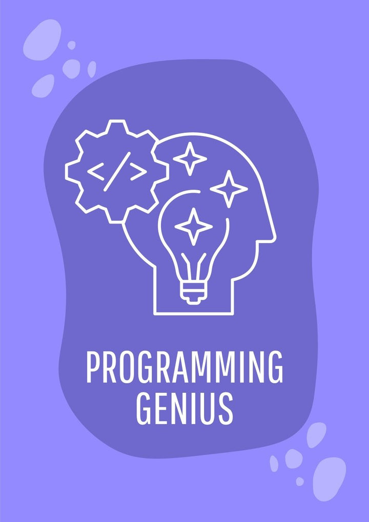 Celebrate happy programmer day postcard with linear glyph icon set