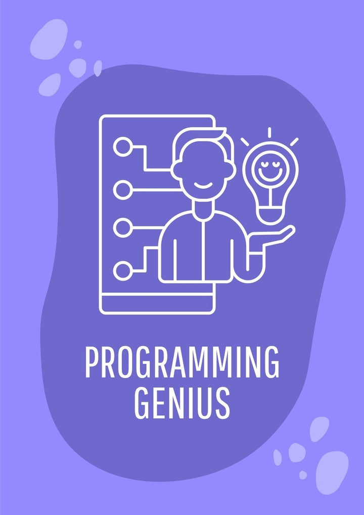 Celebrate happy programmer day postcard with linear glyph icon set