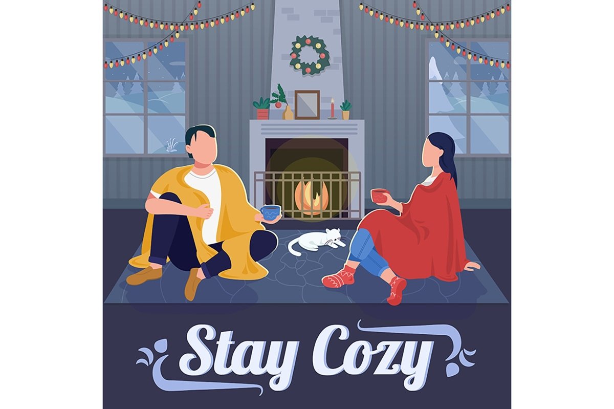 Celebrate holiday together cards mockup bundle