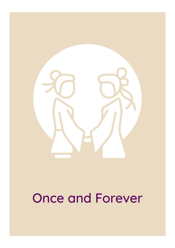 Celebrate marriage day greeting cards with glyph icon element set