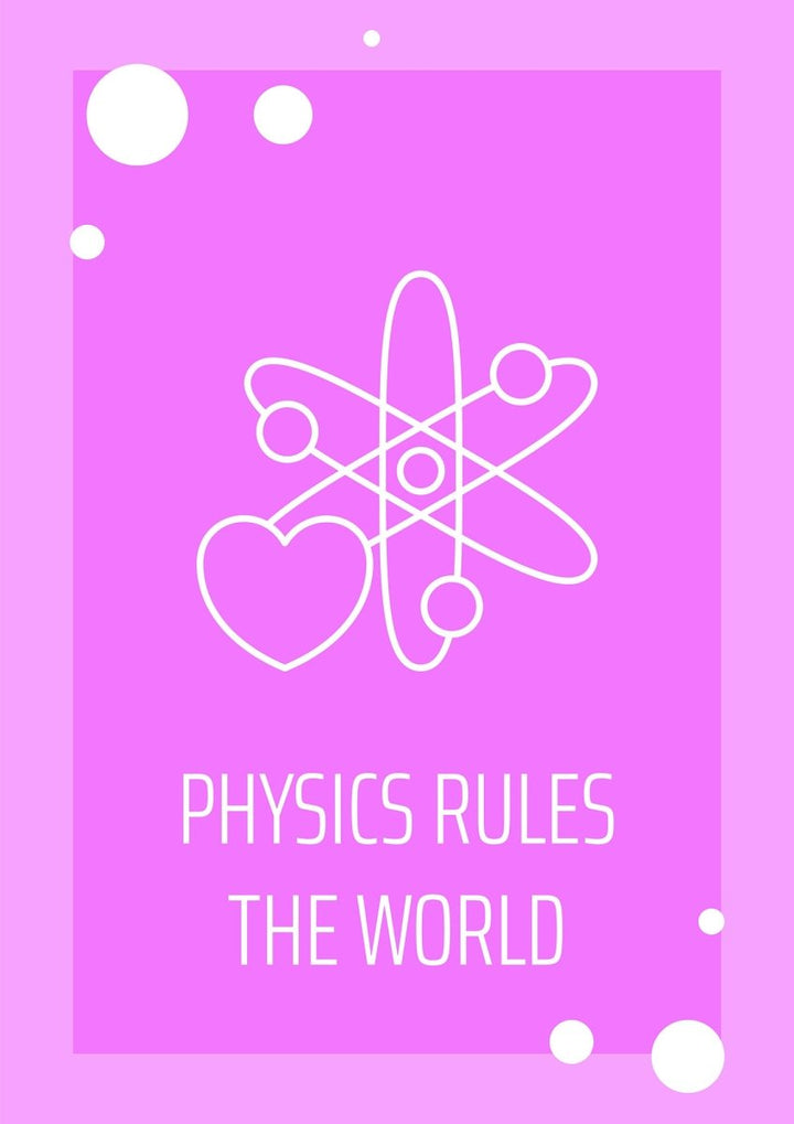 Celebrate world science day postcard with linear glyph icon set