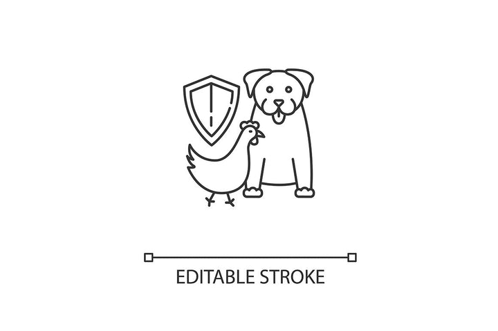 Charity pixel perfect linear icons set