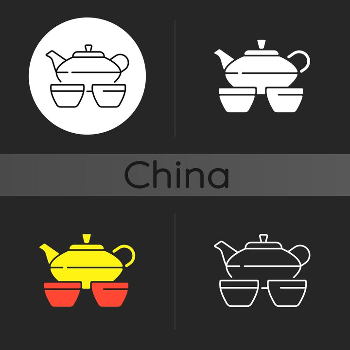 Chinese & Japanese dark theme icons bundle