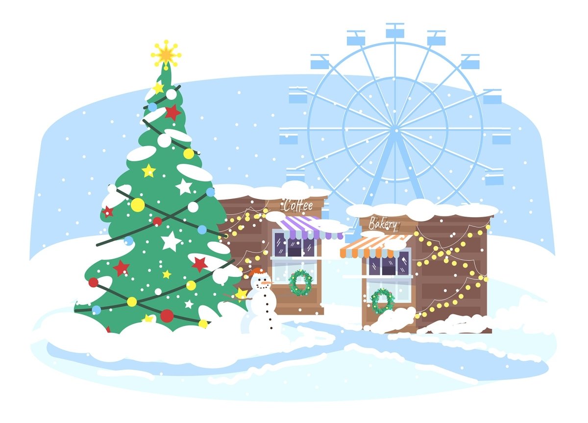 Christmas icons & illustrations bundle
