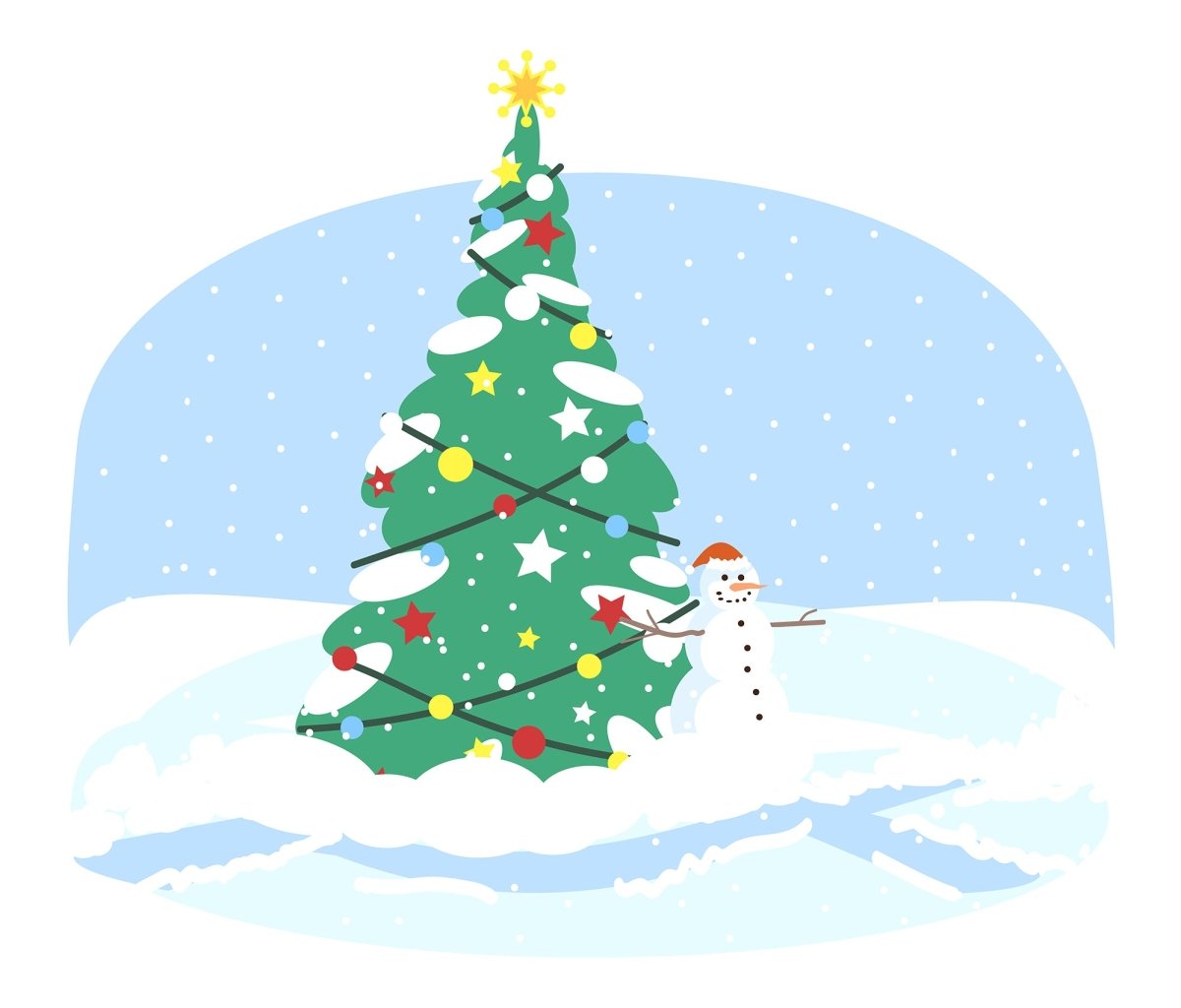 Christmas icons & illustrations bundle