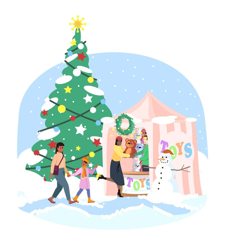 Christmas icons & illustrations bundle