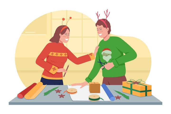 Christmas illustrations bundle