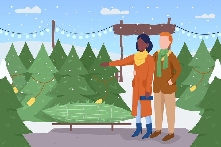 Christmas illustrations bundle