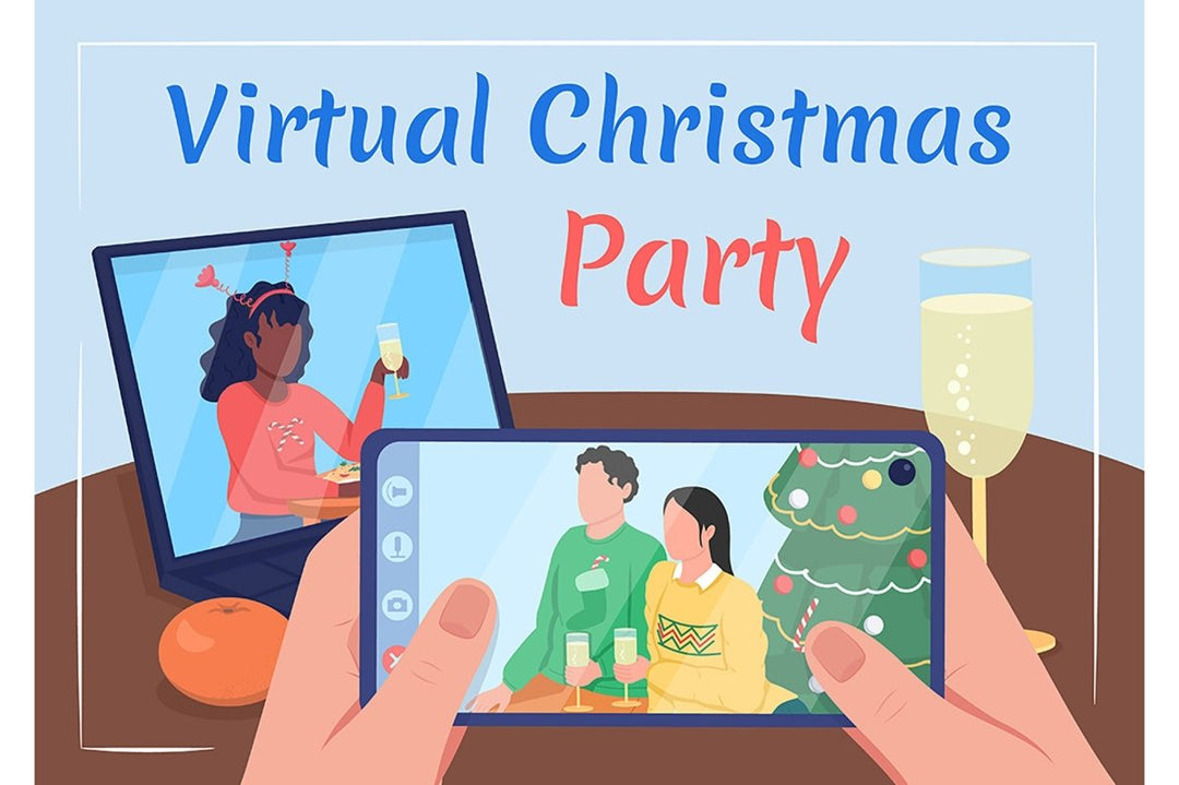 Christmas party poster vector template set
