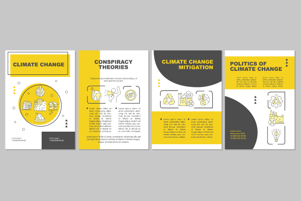 Climate Change Brochures Bundle