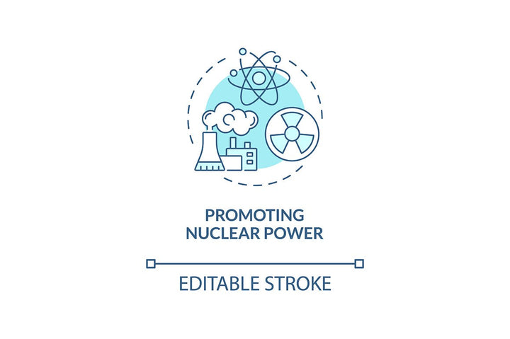 Climate skepticism and conspiracy blue concept icons set