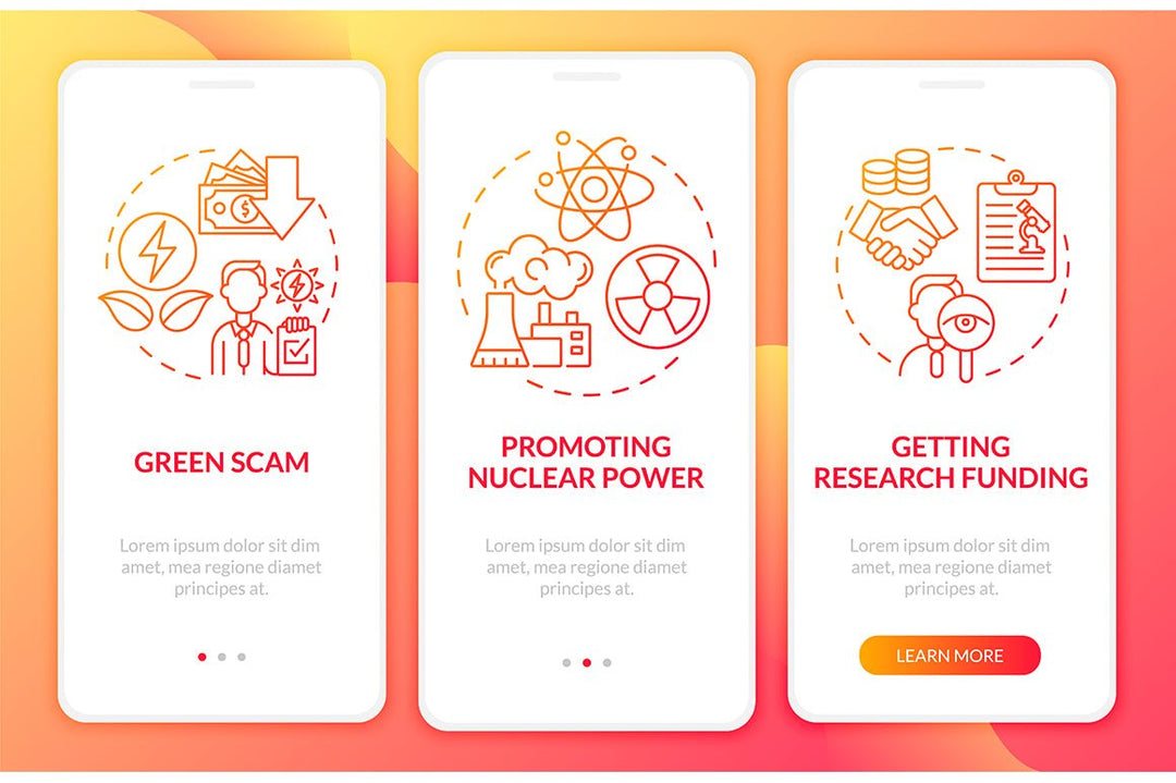 Climate Skepticism App Screens Bundle