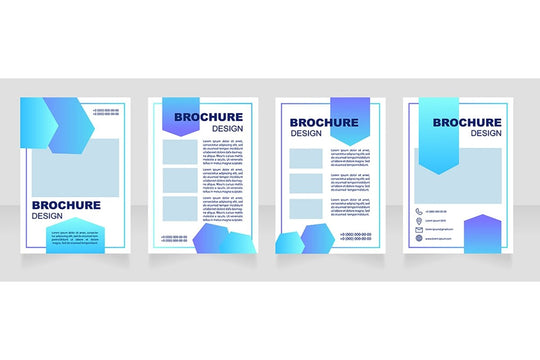 Clinical service brochure template bundle