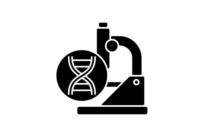 Clinical trials black glyph icons set on white space