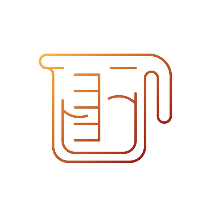 Coffee and barista accessories gradient linear vector icons set