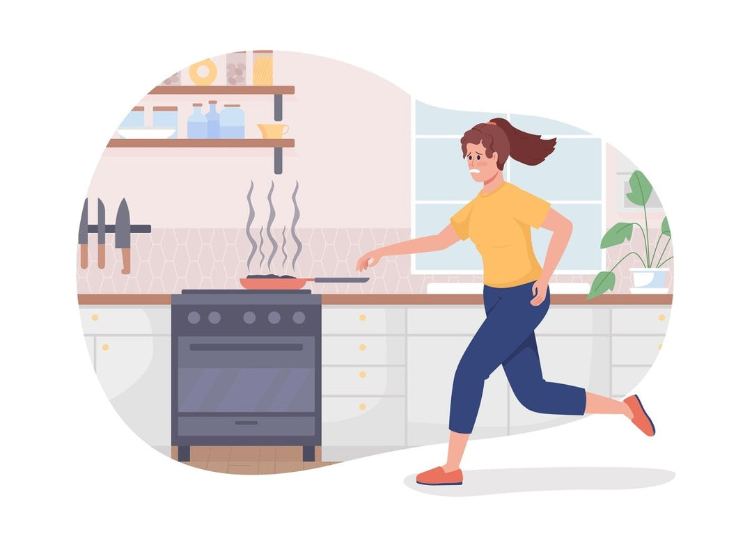 Common daily situations 2D vector isolated illustration set