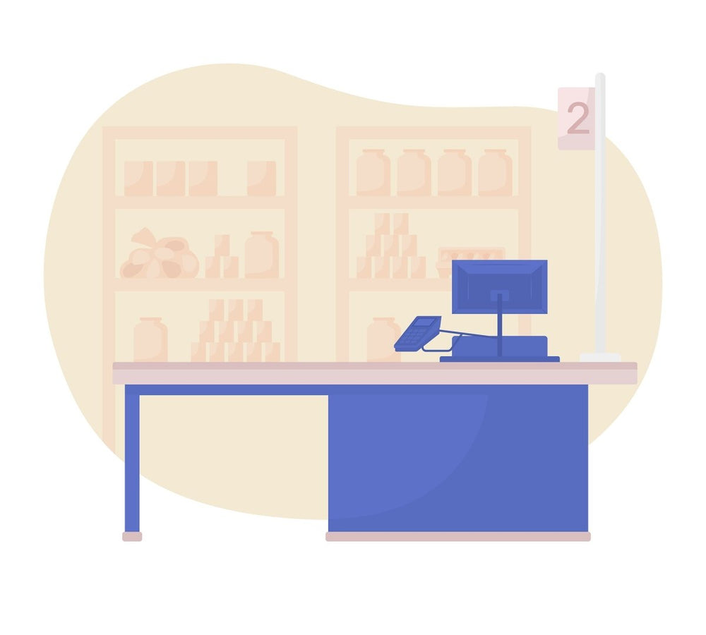 Common daily situations 2D vector isolated illustration set