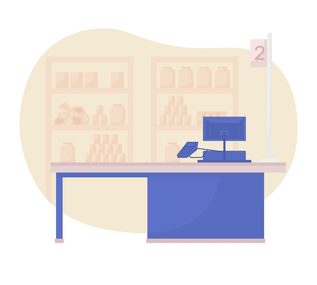 Common daily situations 2D vector isolated illustration set