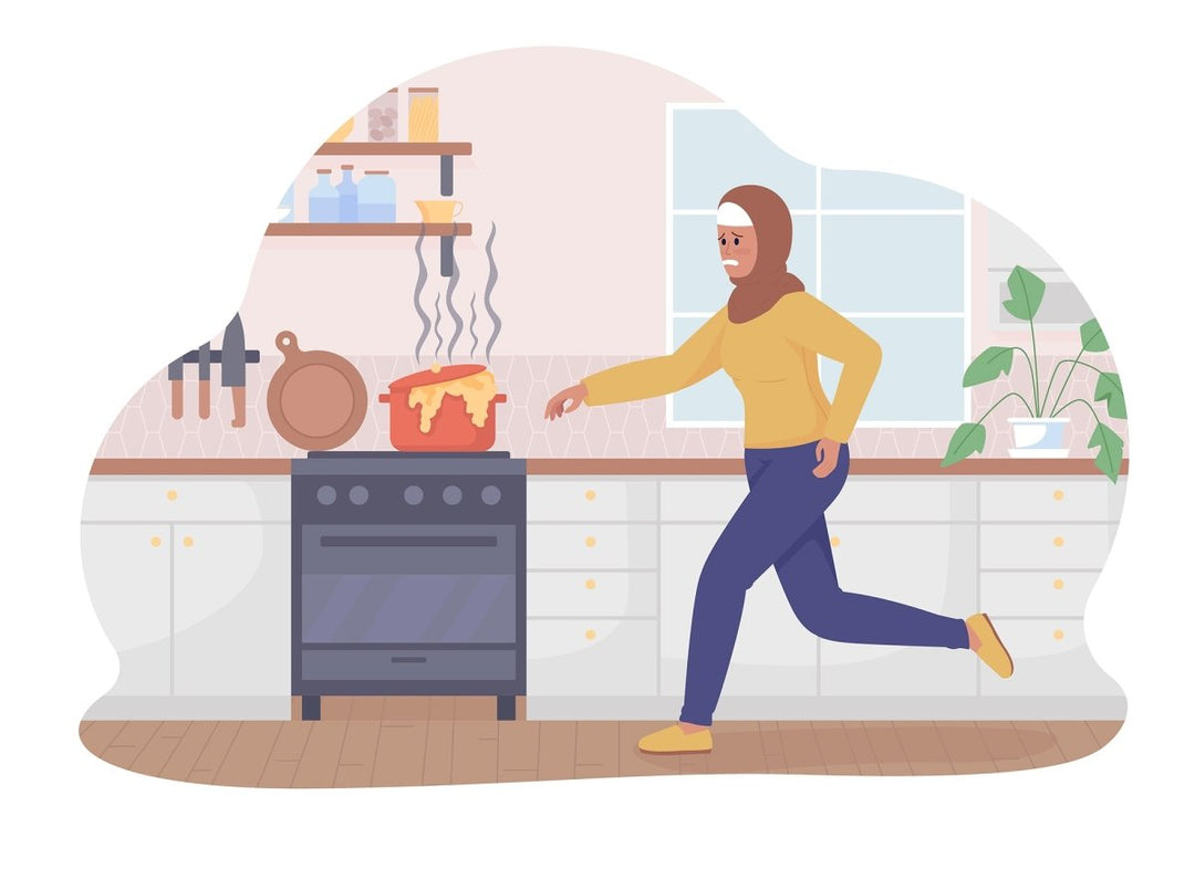 Common daily situations 2D vector isolated illustration set