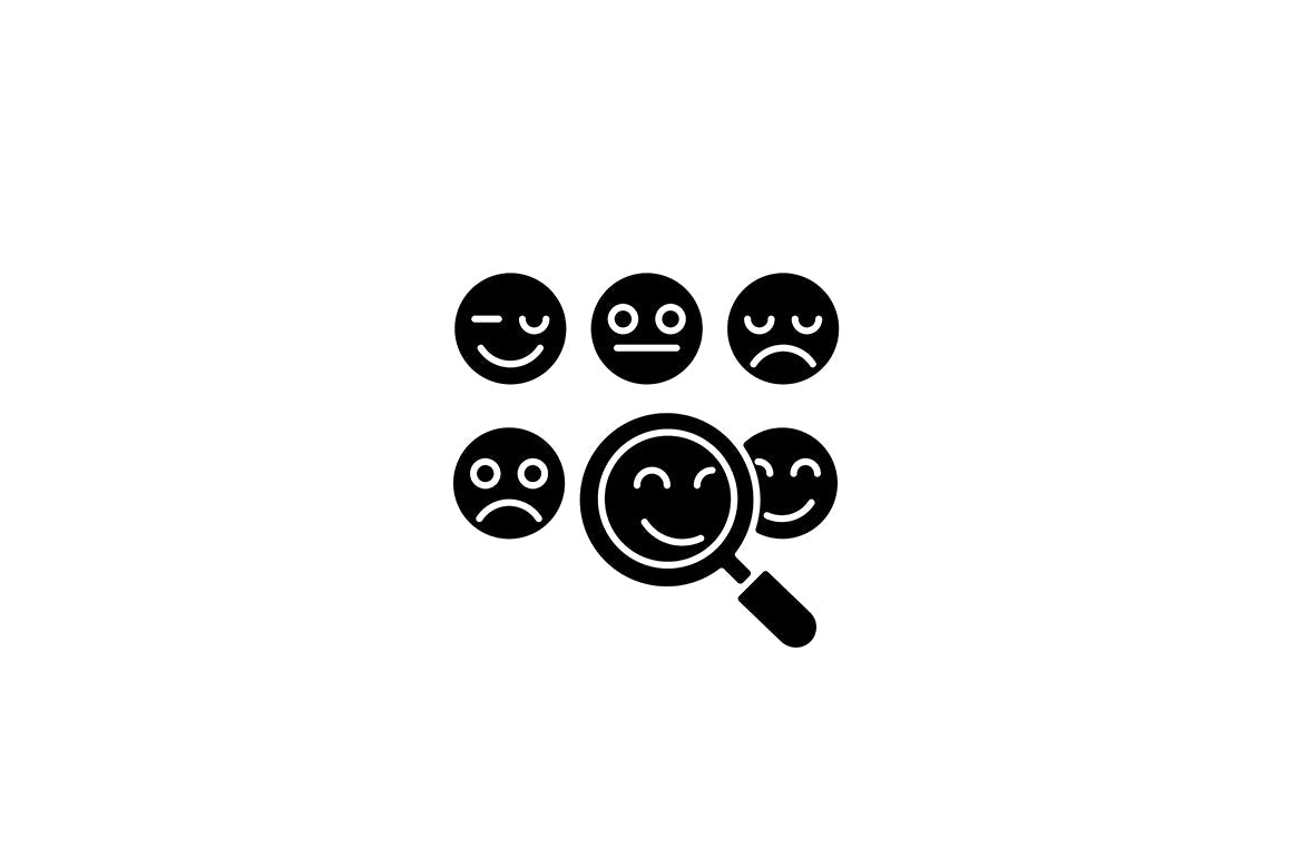 Communication channel black glyph icons set on white space