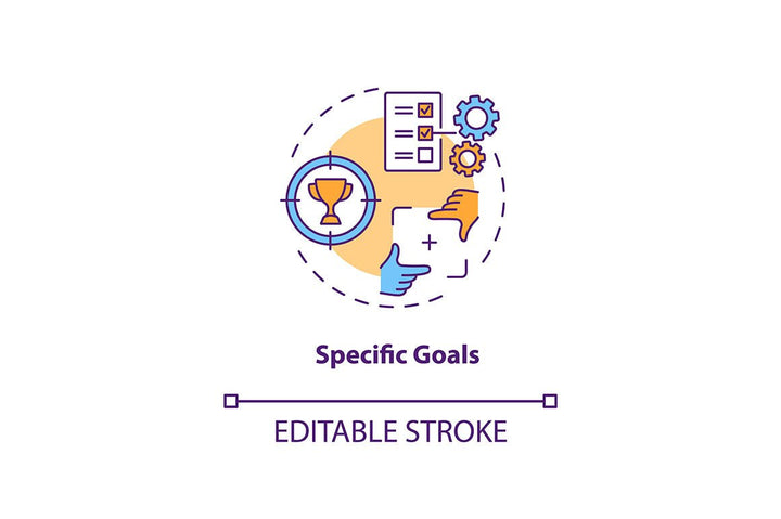 Communication strategy concept icons bundle